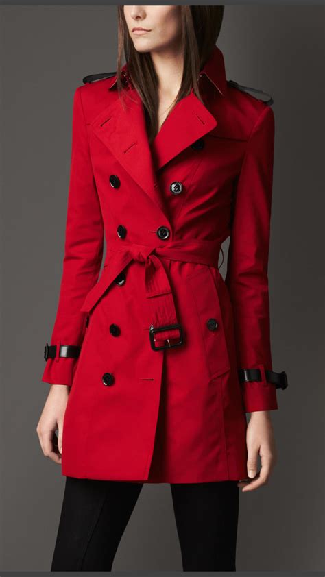 burberry jacket women red|red burberry jacket men's.